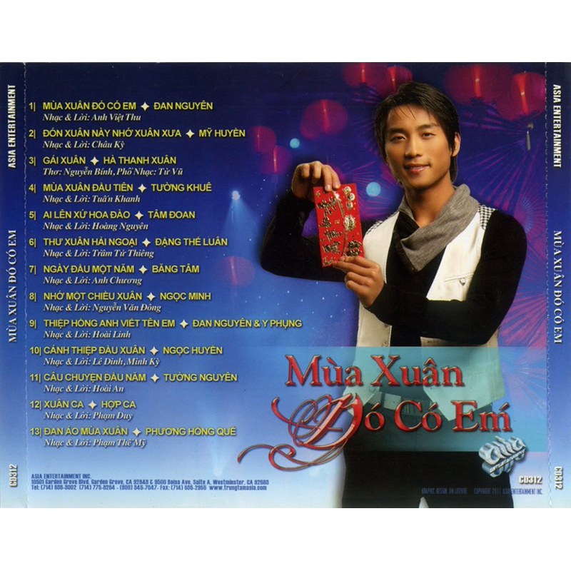 Băng Cassette Đan Nguyên - Mùa Xuân Đó Có Em