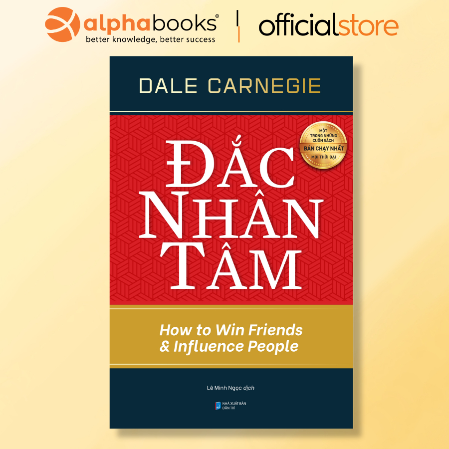 Sách - Đắc Nhân Tâm - How To Win Friends And Influence People - Dale Carnegie (Omega Plus)
