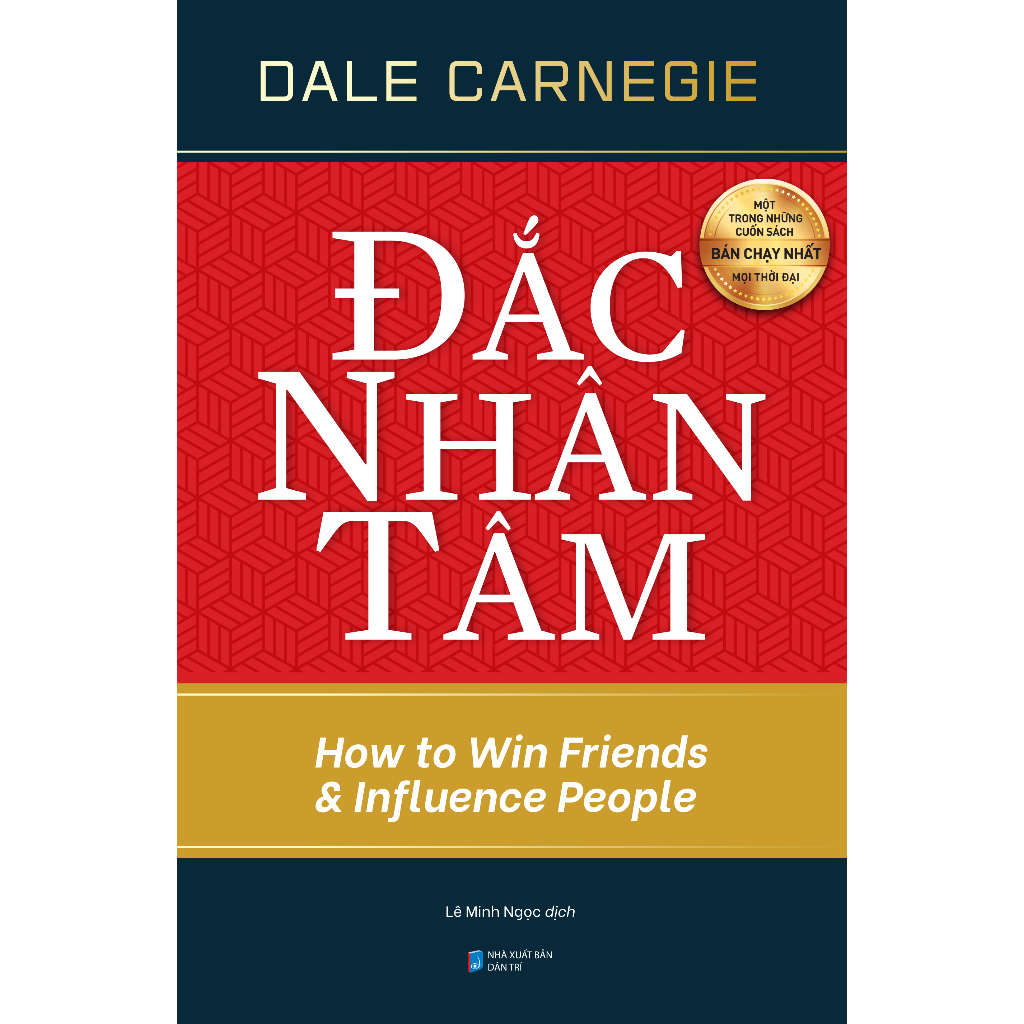 Sách - Đắc Nhân Tâm - How To Win Friends And Influence People - Dale Carnegie (Omega Plus)