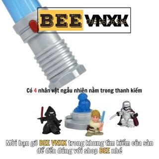 Đồ chơi thanh kiếm ánh sáng Star Wars Micro Force có 4 nhân vật mini ngẫu nhiên BEE VNXK