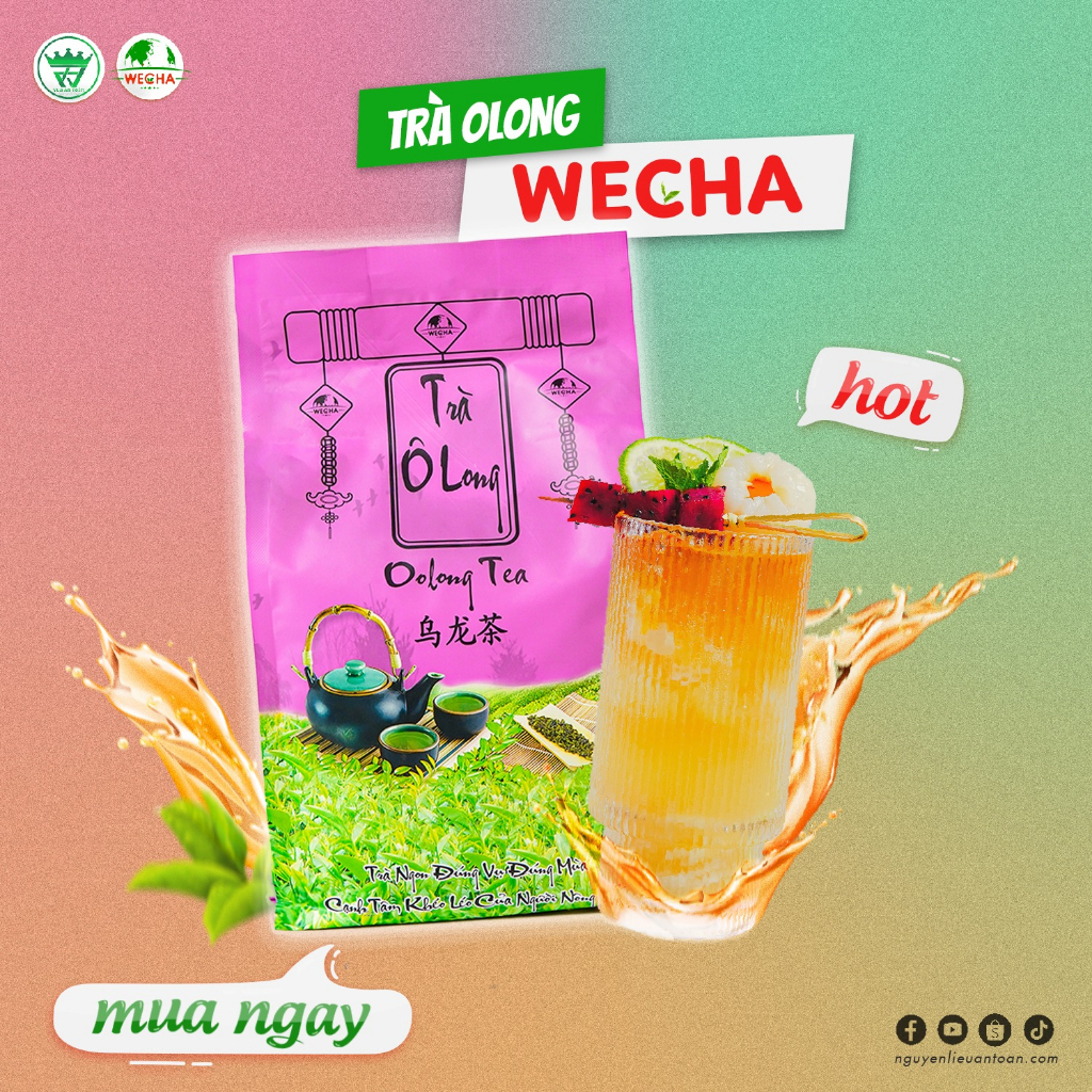 Trà Olong Loại 1 Wecha 1KG - Olong Tea, Pha Trà Sữa, Trà Trái Cây, Trà ...