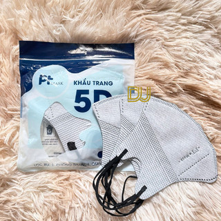Combo 100 cái khẩu trang 5D mask Phương Tuyến 3 lớp chính hãng lọc bụi thời trang