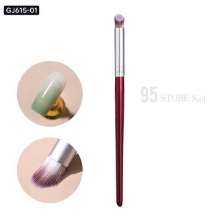 Cọ ombre nail, cán gỗ , dùng loang màu vẽ móng