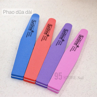 Phao dũa nail, phao dũa dài sunshine , dũa mịn móng
