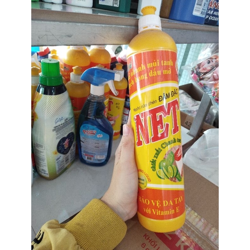 Nước rửa chén NET hương chanh 800g | Shopee Việt Nam