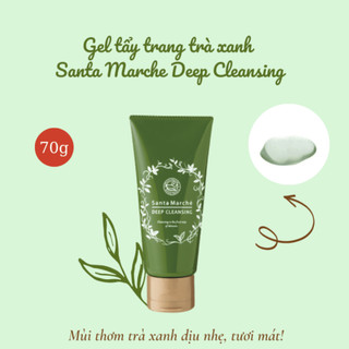Gel Tẩy Trang Trà Xanh Santa Marché Deep Cleansing S Select Nhật Bản 70g