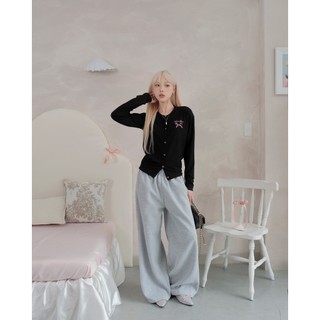 Áo khoác cardigan nữ MONÁ chất thun mỏng nhẹ mặc hè - BOW