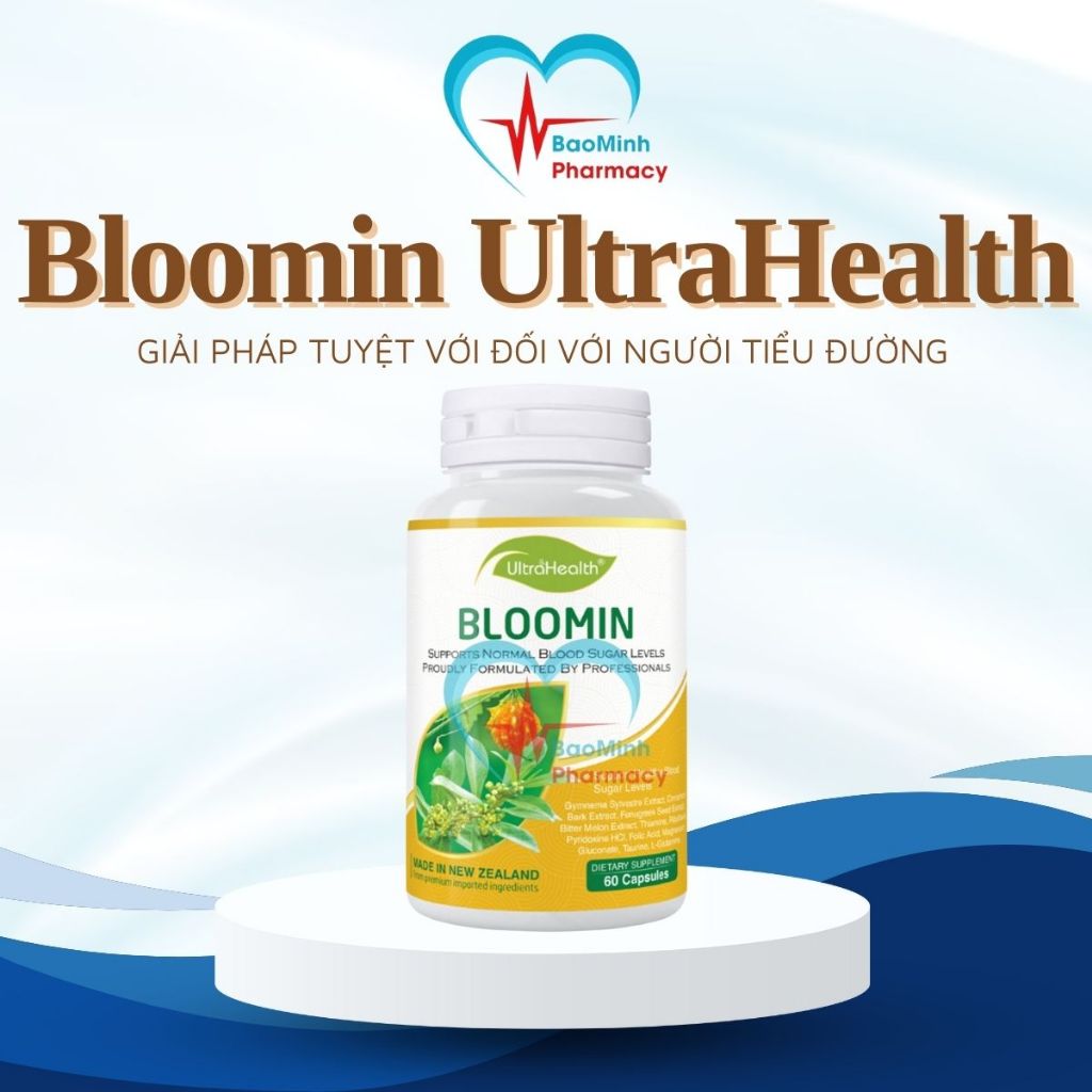Viên Uống Bloomin Ultra Health Giải Pháp Tuyệt Với Đối Với Người Tiểu ...