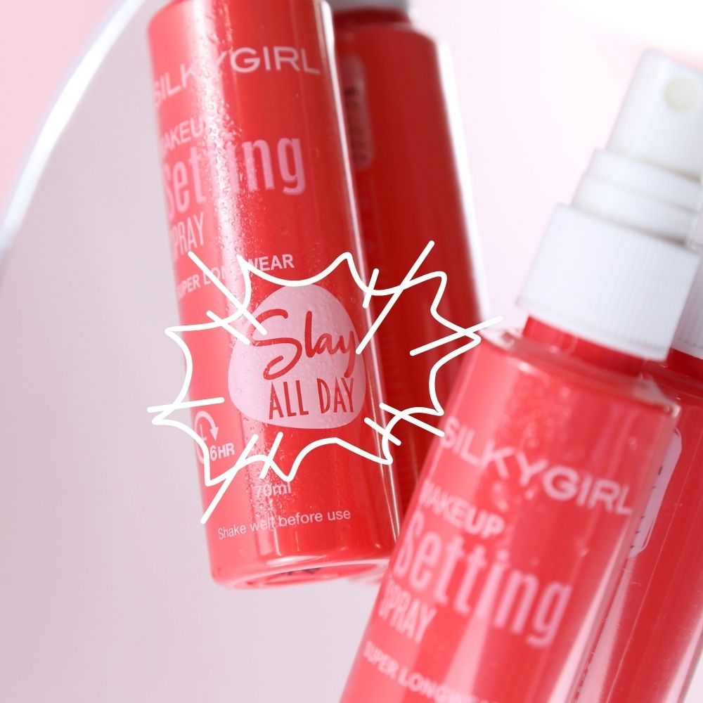 Ảnh Xịt Giữ Lớp Trang Điểm Lâu Trôi Silkygirl Makeup Setting Spray - Super Longwear 70ml 3