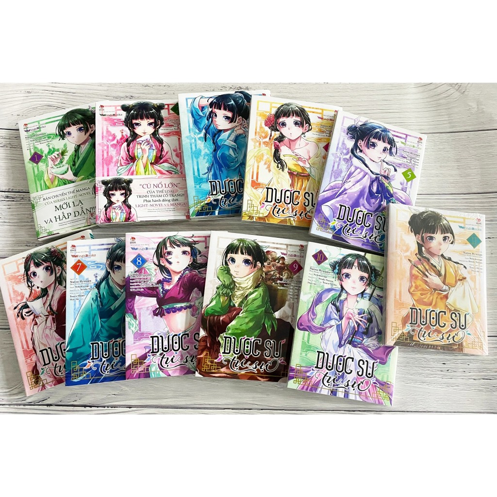 Truyện tranh Dược sư tự sự full 15 tập (Chang Book) | Shopee Việt Nam