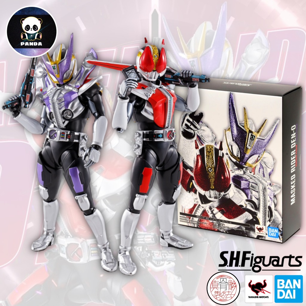 -Shinkocchou Seihou- Kamen Rider: Den-O (Sword Form top & Gun Form) S.H.Figuarts