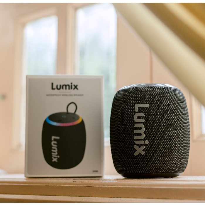 Ảnh Loa bluetooth Lumix Chính Hãng - âm thanh vòm 3D cùng âm thanh Hi-Fi, Bluetooth 5.3, kháng nước IPX7, Bảo hành 12 tháng 1
