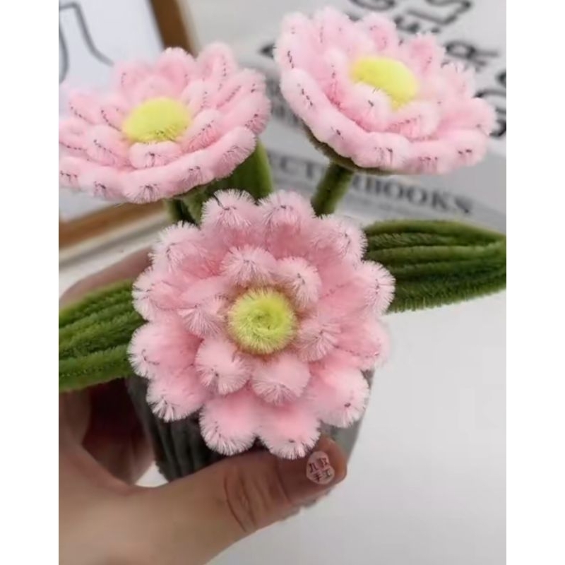 Chậu Hoa Tigon Kẽm Nhung Decor, Quà Tặng Xinh Xắn