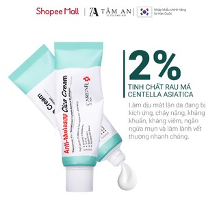 Kem dưỡng ẩm trắng da mờ thâm nám chính hãng Hàn Quốc CARE:NEL MELASMA CICA CREAM 40g