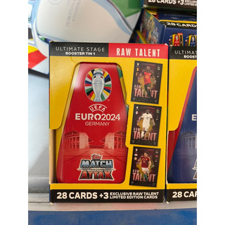 [ Mini tin ] Hộp Thẻ Nhỏ Match Attax Euro 2024 ( 31 Thẻ )