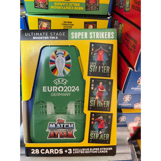[ Mini tin ] Hộp Thẻ Nhỏ Match Attax Euro 2024 ( 31 Thẻ )