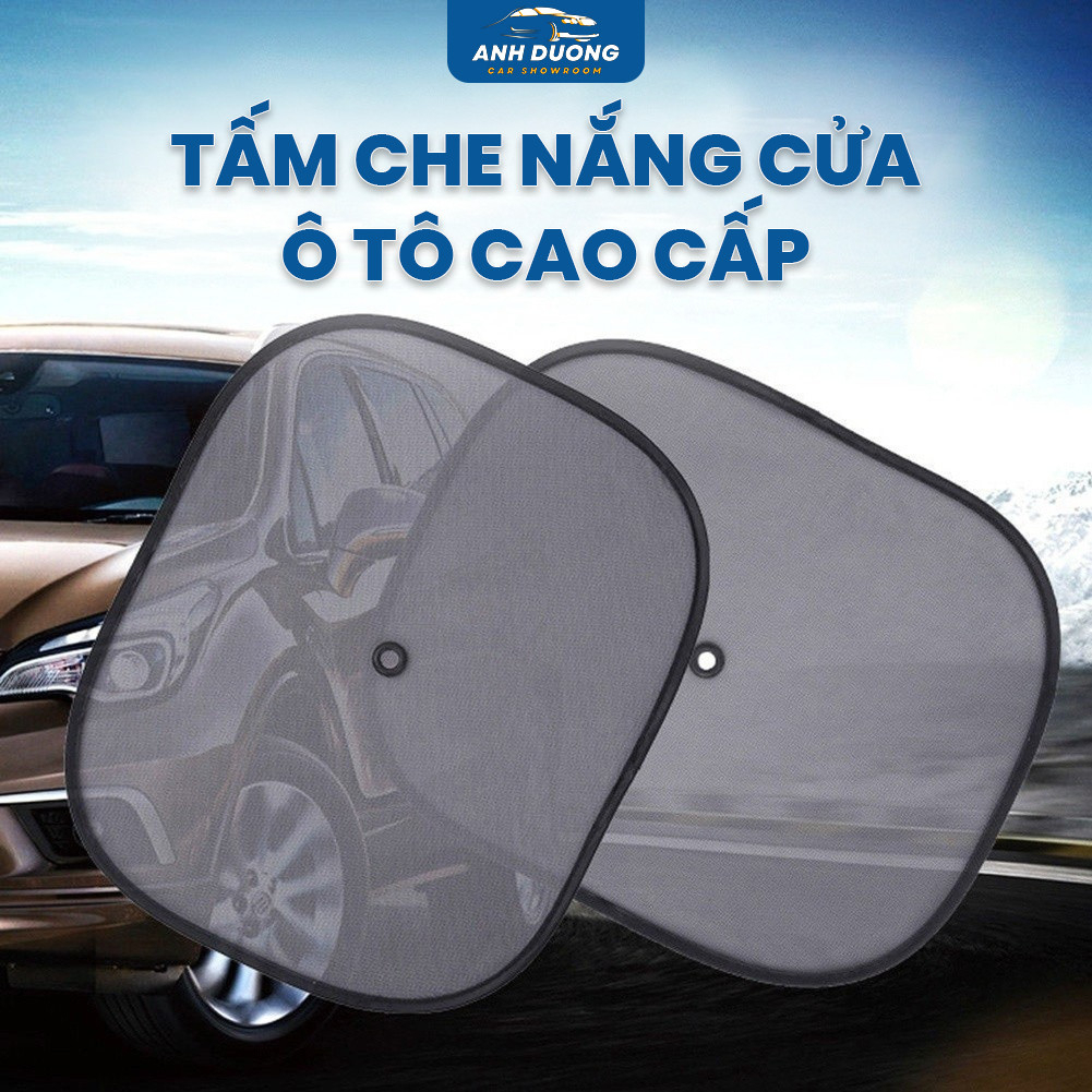Tấm Che Nắng Ô Tô - Set 4 Tấm Che Nắng Cửa Xe Ô tô - Xe Hơi Chống Nhiệt - Tia UV Hiệu Quả