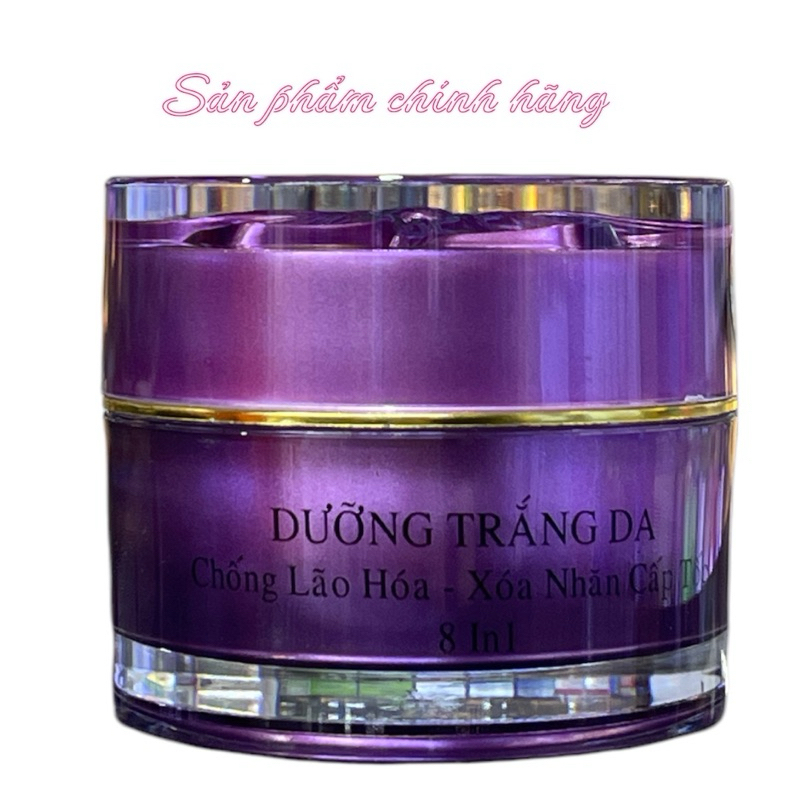 Kem O3NANO Dưỡng trắng da 8in1 25gram