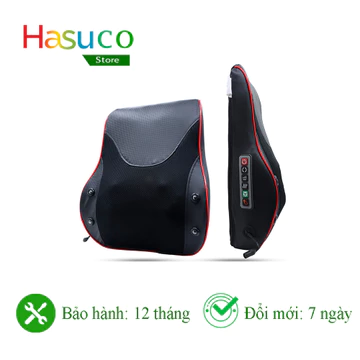Gối Massage Hồng Ngoại BM-L16 | Gối Massage Cổ, Vai Gáy, Lưng | Máy Massage Thư Giãn