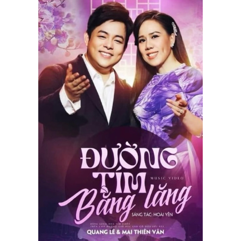 Băng Cassette Quang Lê, Mai Thiên Vân - Đường Tím Bằng Lăng