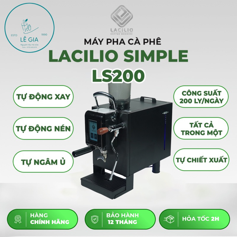 Máy pha cà phê Lacilio Simple Ls200 | Shopee Việt Nam