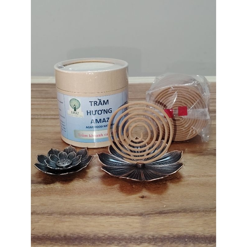 Trầm khoanh  - đàn trầm hương 4h hộp 48 khoanh