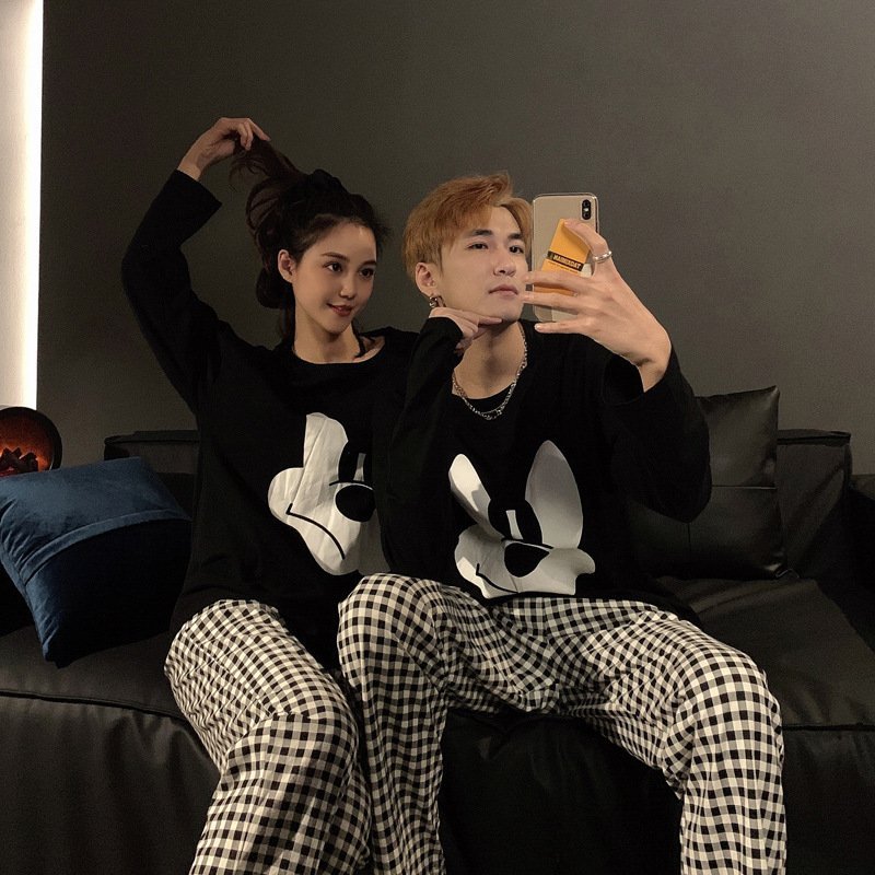 Đồ Bộ Nữ mặc nhà, đồ ngủ cotton 100% JULY -Sét bộ Mickey siêu xinh, dày dặn, hàn quốc mùa xuân hè mát mẻ