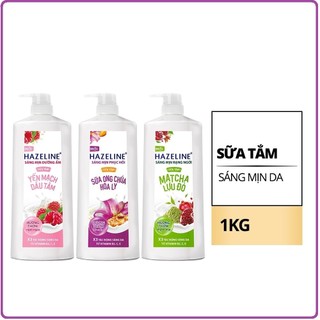 Sữa Tắm Sáng Da Hazeline 1KG - Nhẹ Nhàng Từ Thiên Nhiên