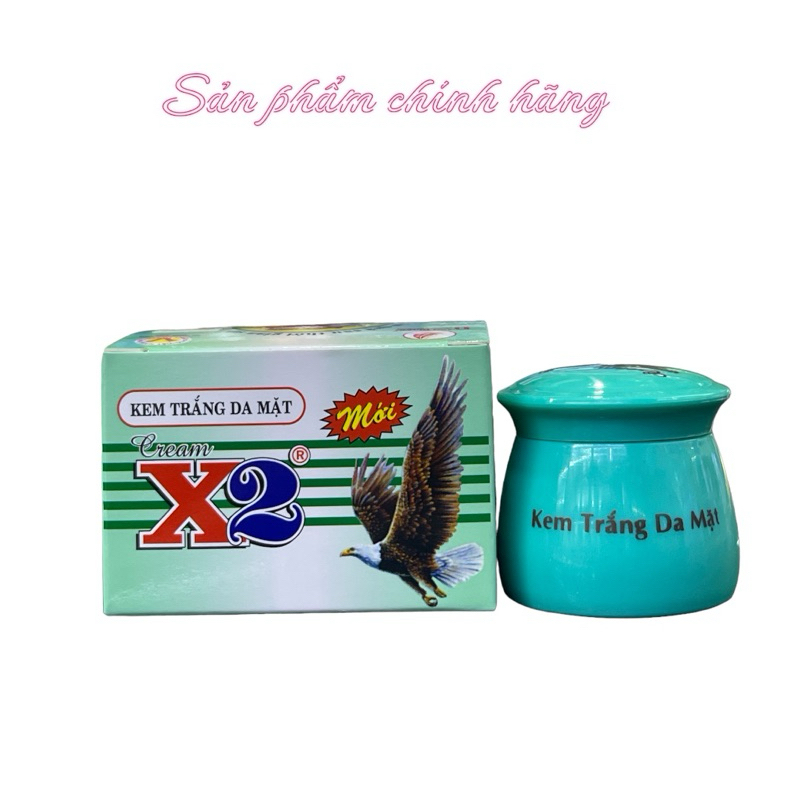 Kem X2 dưỡng trắng da mặt 12g