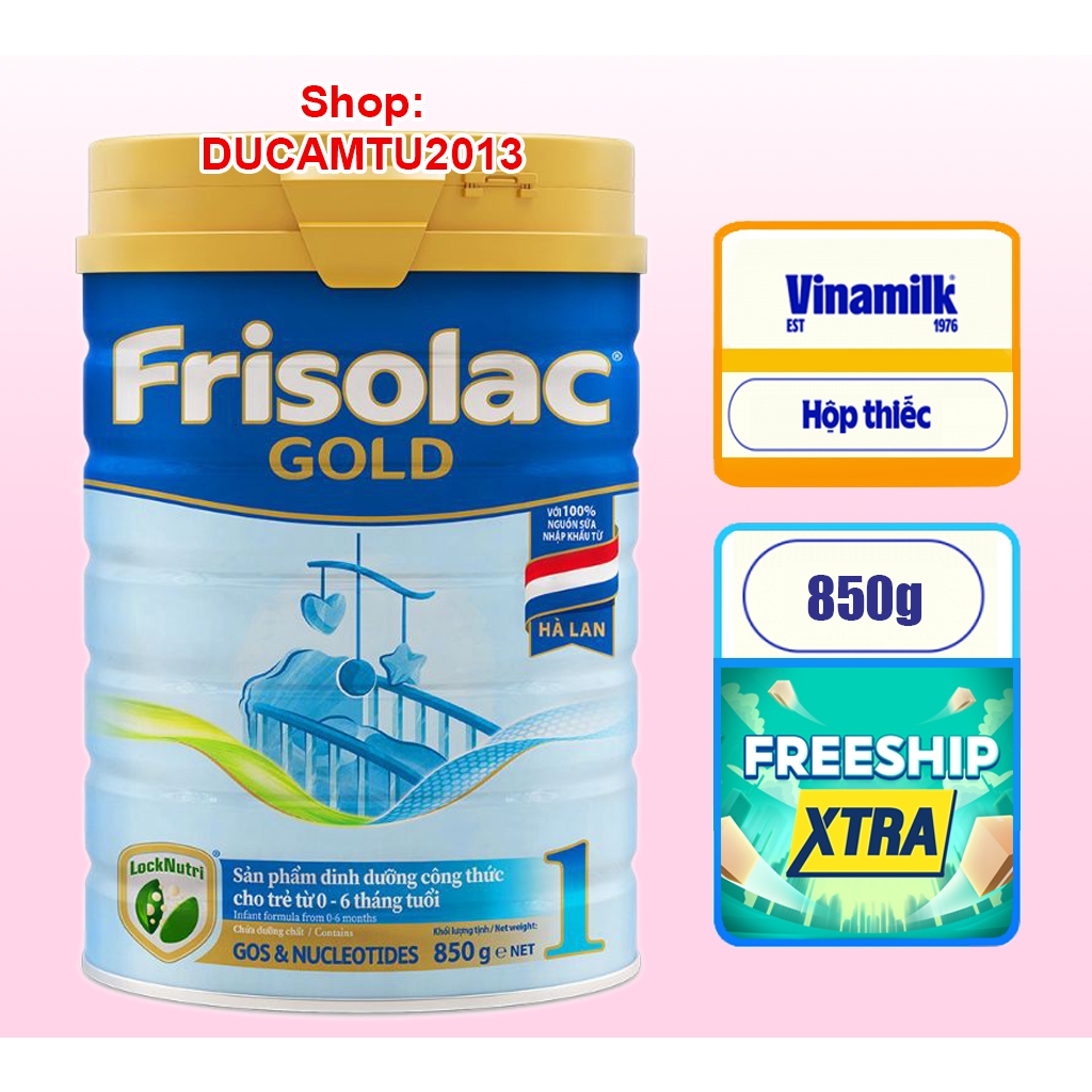 Sữa Frisolac gold 1 _ 850g HSD 2026 | Shopee Việt Nam