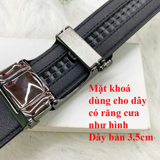 Mặt khoá thắt lưng nam chữ cái siêu đẹp gạt tự động không kèm dây giaynamdep699