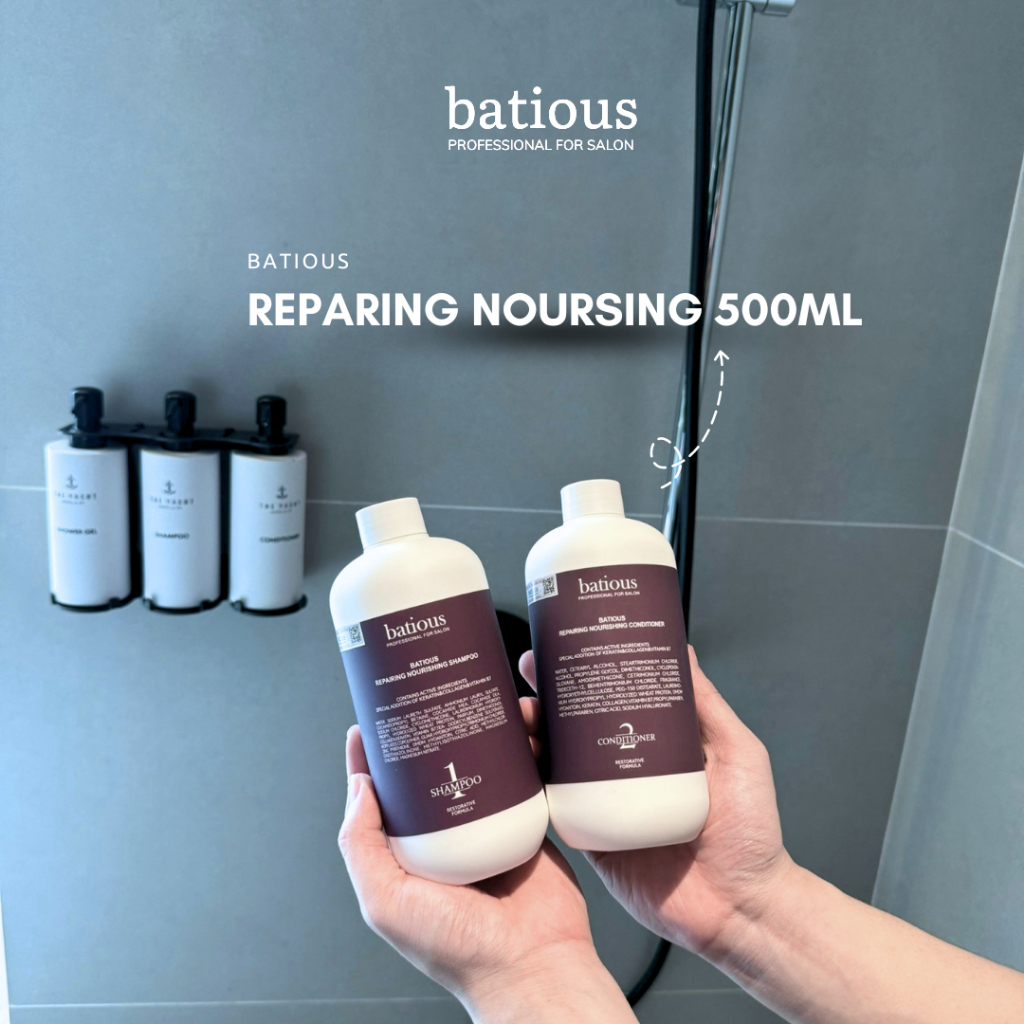 Sử Dụng Dầu Xả Batious Reparing Noursing Hỗ Trợ Phục Hồi Tóc Hư Tổn Trong Đời Sống