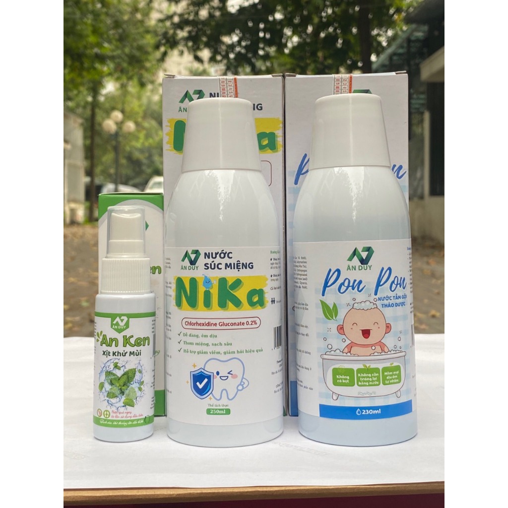 Nước tắm gội Thảo Dược Cao tự nhiên, hương thơm cỏ cây pon pon 230ml