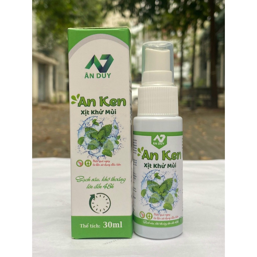 Xịt - Lăn khử mùi An ken loại 30ml