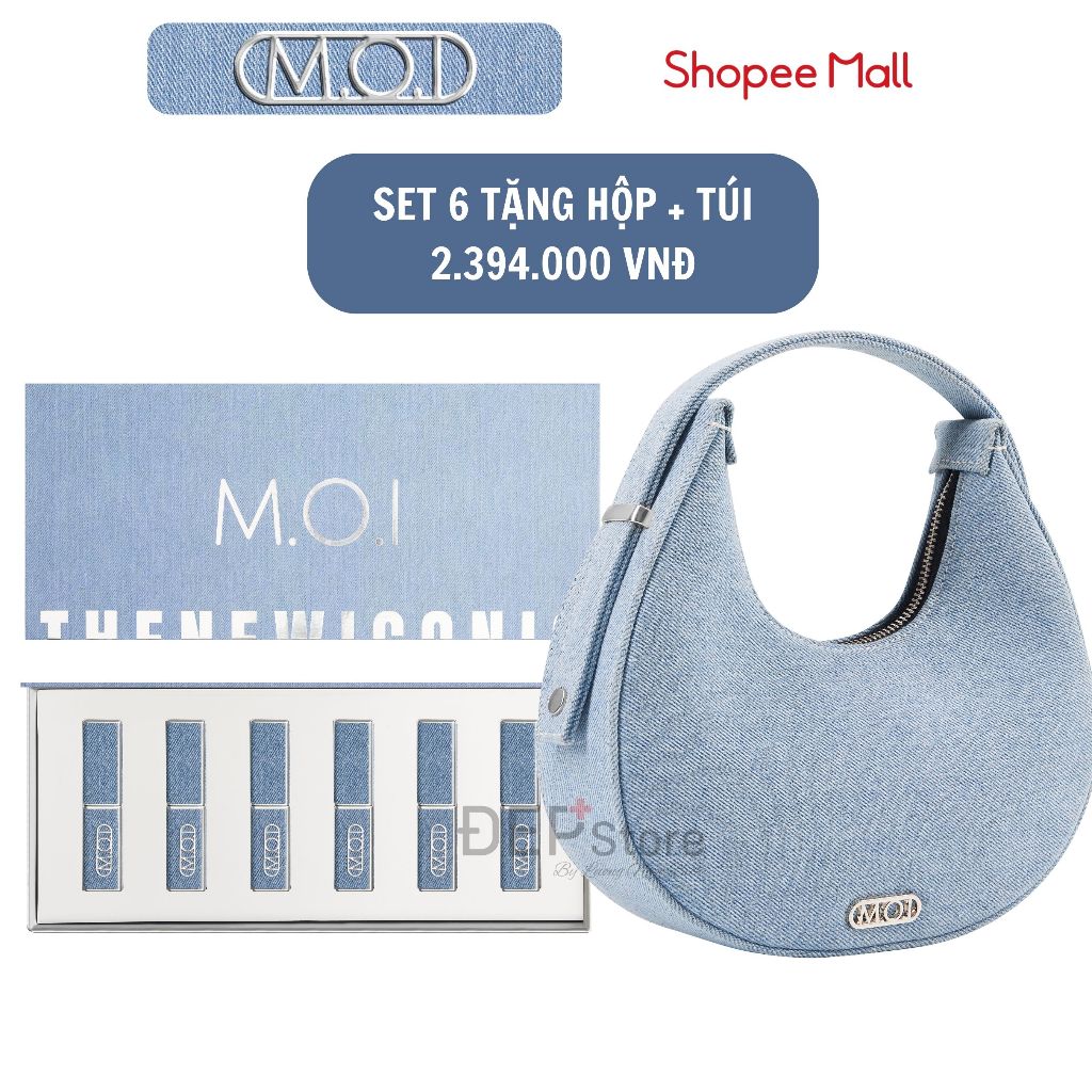 Ảnh Son lì Love M.O.I THE NEW ICONIC MOI Cosmetics 3g 4