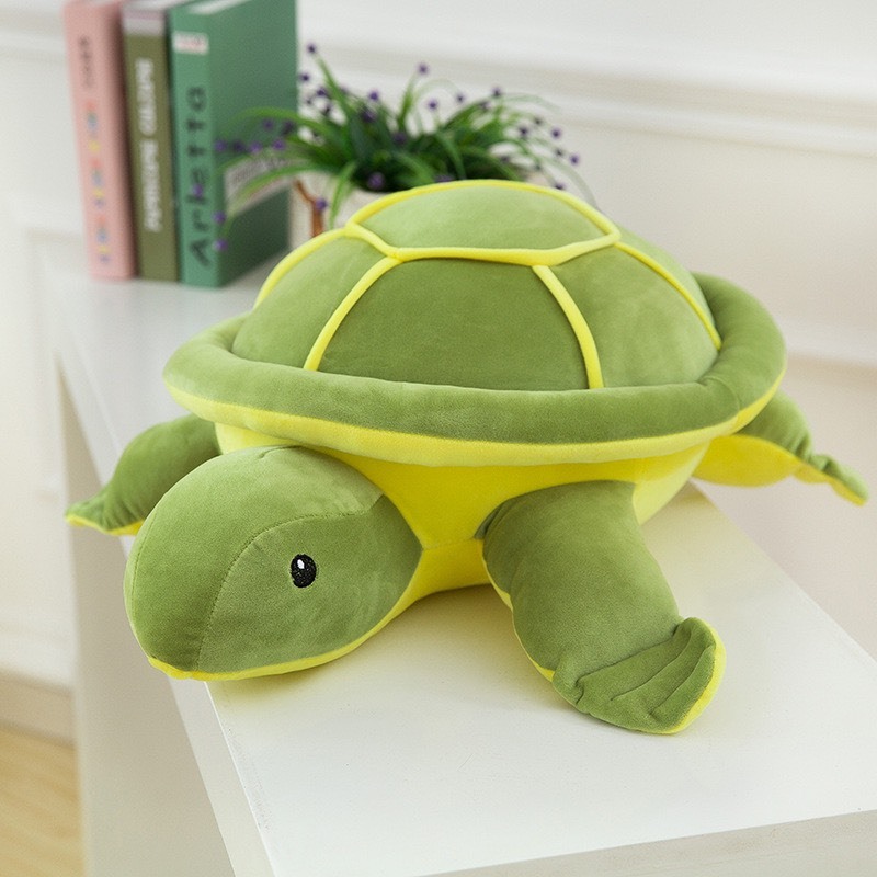 Gấu bông rùa xanh, thú nhồi bông dễ thương cho bé kt 35cm