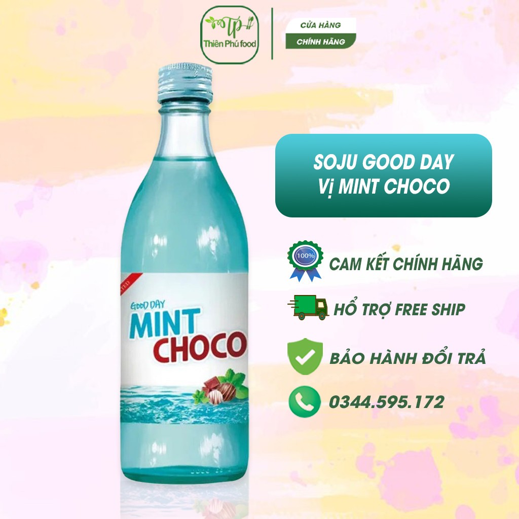 ( Hoả Tốc HCM ) SoJu Mint Choco Hàn Quốc 360ml | Shopee Việt Nam