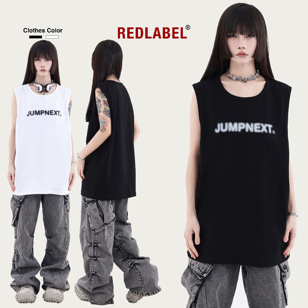 Áo Sát Nách Ba Lỗ Thể Thao In Họa Tiết JUMPNEXT RedLabel Thoáng Mát Cotton Mềm Mịn TT29