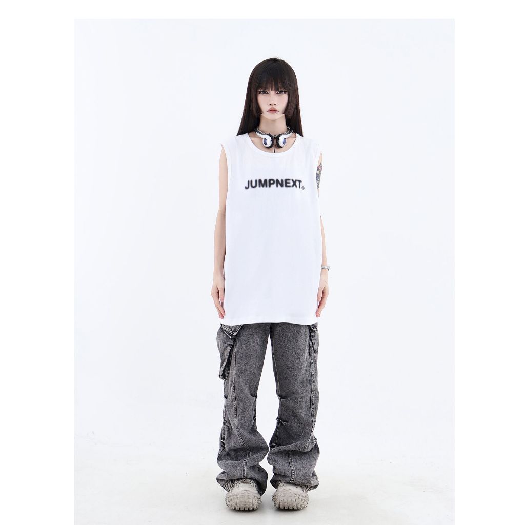 Áo Sát Nách Ba Lỗ Thể Thao In Họa Tiết JUMPNEXT RedLabel Thoáng Mát Cotton Mềm Mịn TT29