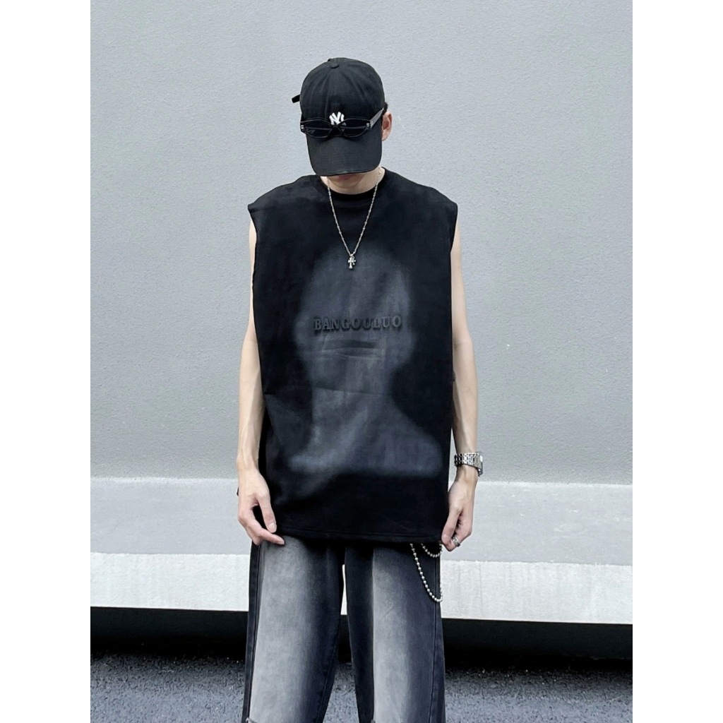 Áo Ba Lỗ Nam Nữ Tank Top In Họa Tiết In REDLABEL, Áo Ba Lỗ Sát Nách Unisex Cotton Cá Tính TT26