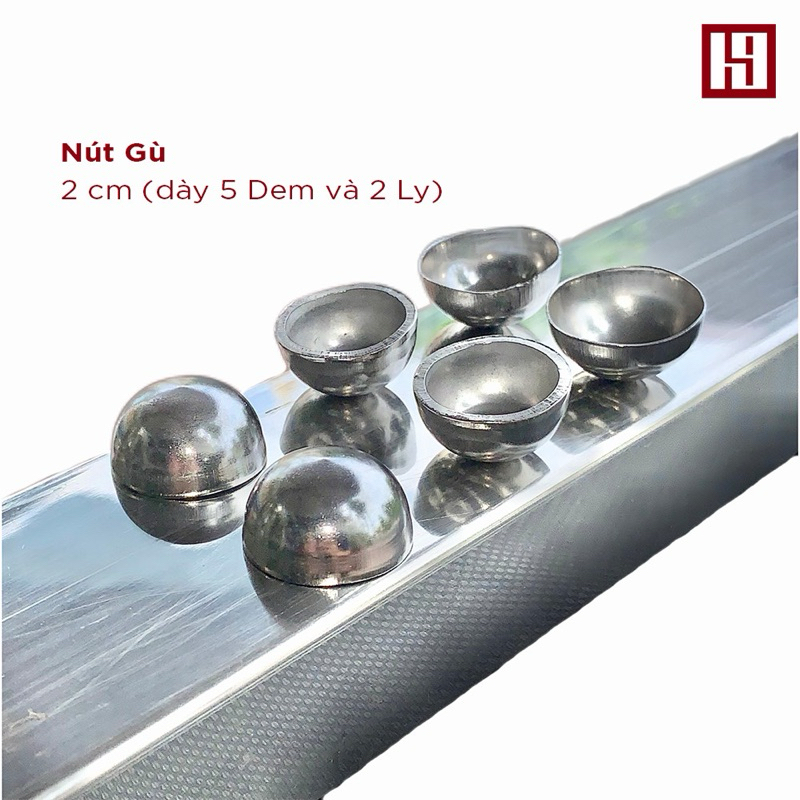 (10 cái) Núm cầu Inox 304, Hến Inox trang trí cửa cổng | Shopee Việt Nam