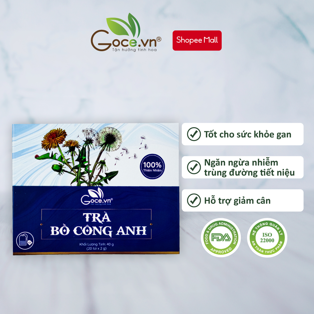 Product image Trà bồ công anh túi lọc Goce - Giảm cân, đẹp da 2