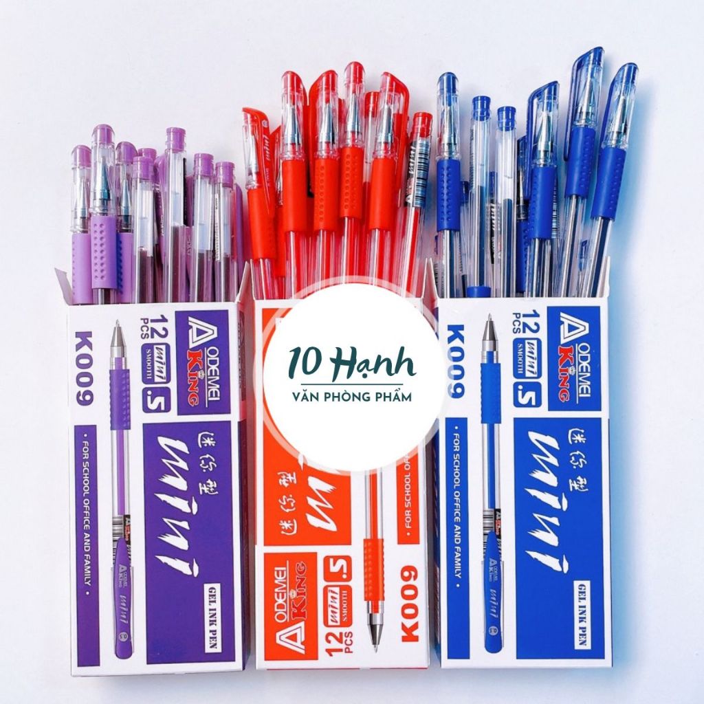 [MINI] HỘP 12 Cây Bút Viết Gel Mini Vân Sơn VS Mini King Hàng Chuẩn ...