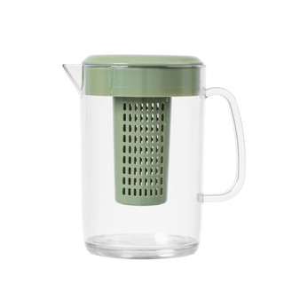 Ca kính có lọc 1,5L bình đựng nước- bình pha trà có lõi lọc tiện dụng nhựa Việt Nhật cao cấp