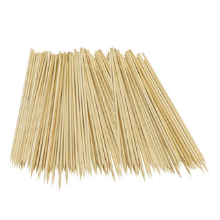 Tăm xiên tre, que tre xiên thịt xúc xích dài 21cm (500 que )