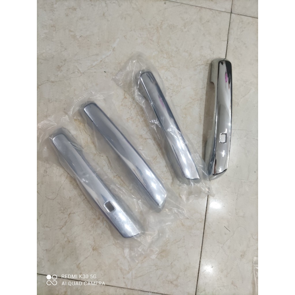 Ốp tay nắm hõm cửa xe Hyundai Venue 2023 2024 2025 Nhựa ABS mạ crom sáng bóng, Giá 1 bộ - 2CAR