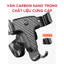 Giá Đỡ Điện Thoại Trên Ô Tô Kẹp Gắn Cửa Khe Khó Điều Hòa Xoay 360 Độ Vân Carbon Tiện Lợi Gắn Taplo