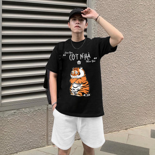 Áo phông cặp đôi Nóc Nhà -Cột nhà Áo đôi nam nữ unisex vải cotton cực đáng yêu 100% cotton co giãn, mặc dạo phố ta008