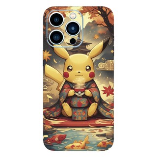 Tấm dán Skin Mặt Sau Pika MS03 FULL VIỀN 15promax , 14promax , 13promax , 12promax , 11promax , xsmax - FukiShop