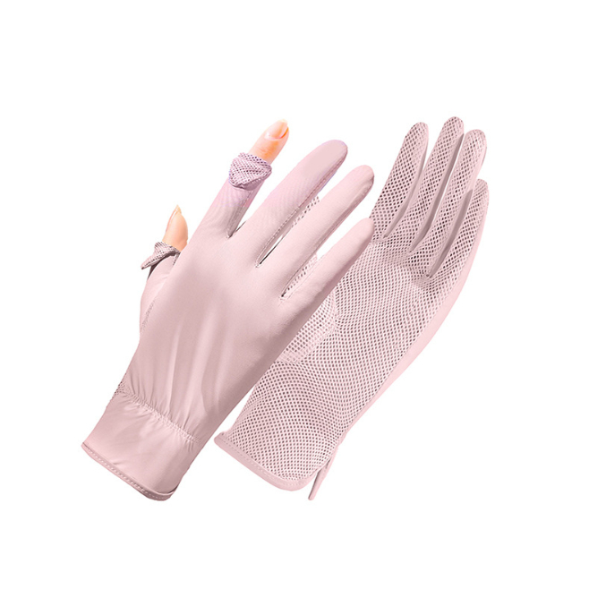 Găng Tay Chống Nắng UPF50+ Co Giãn Chống Trơn Trượt có lỗ thoáng khí G22